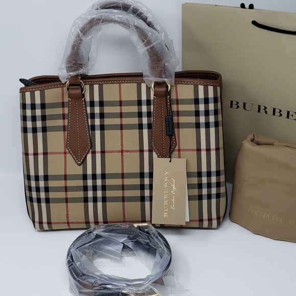 Burberry Horseferry Satchel Bag NWT - Picture 2 of 8